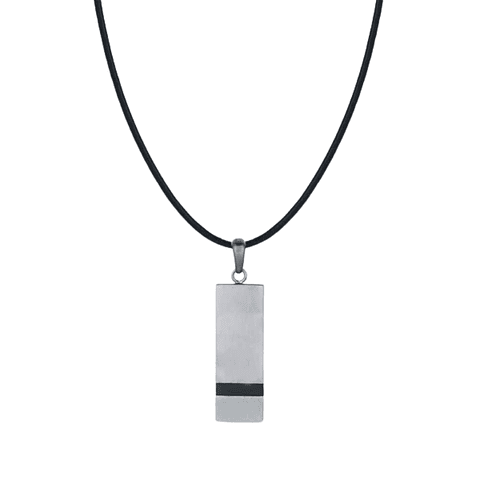 Colgante para hombre de acero