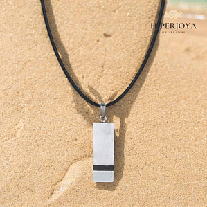 Colgante para hombre de acero