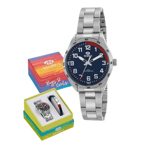 Reloj para niño más pulsera 