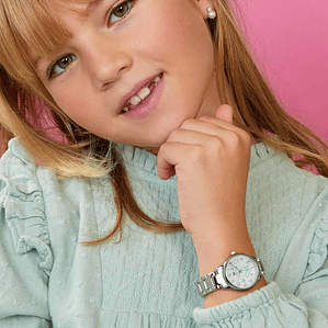 Reloj para niña más auriculares 