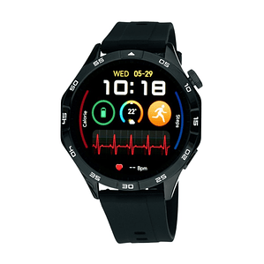 Reloj para caballero smartwatch negro 