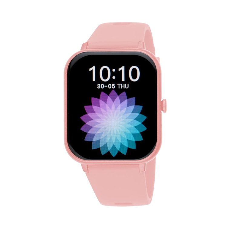 Reloj inteligente smartwach rosa  1
