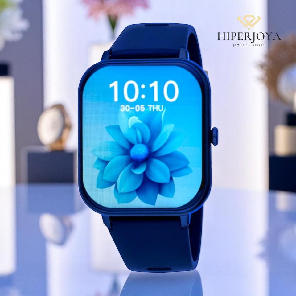 Reloj azul smarwatch para caballero  3