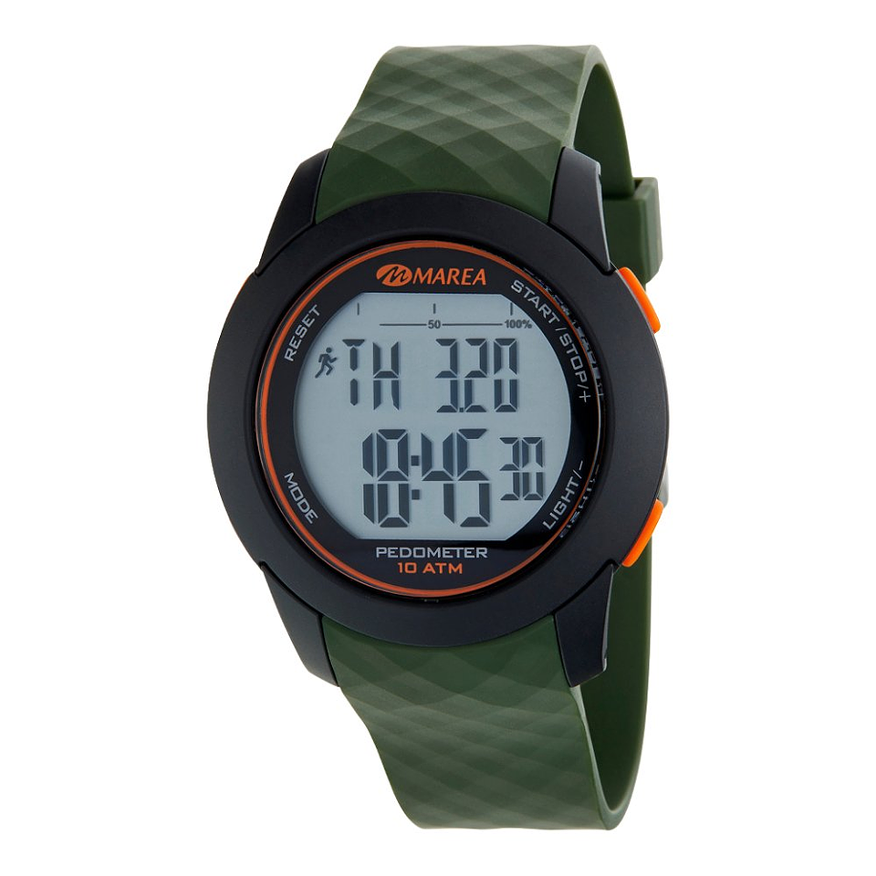Reloj para hombre color verde militar  1