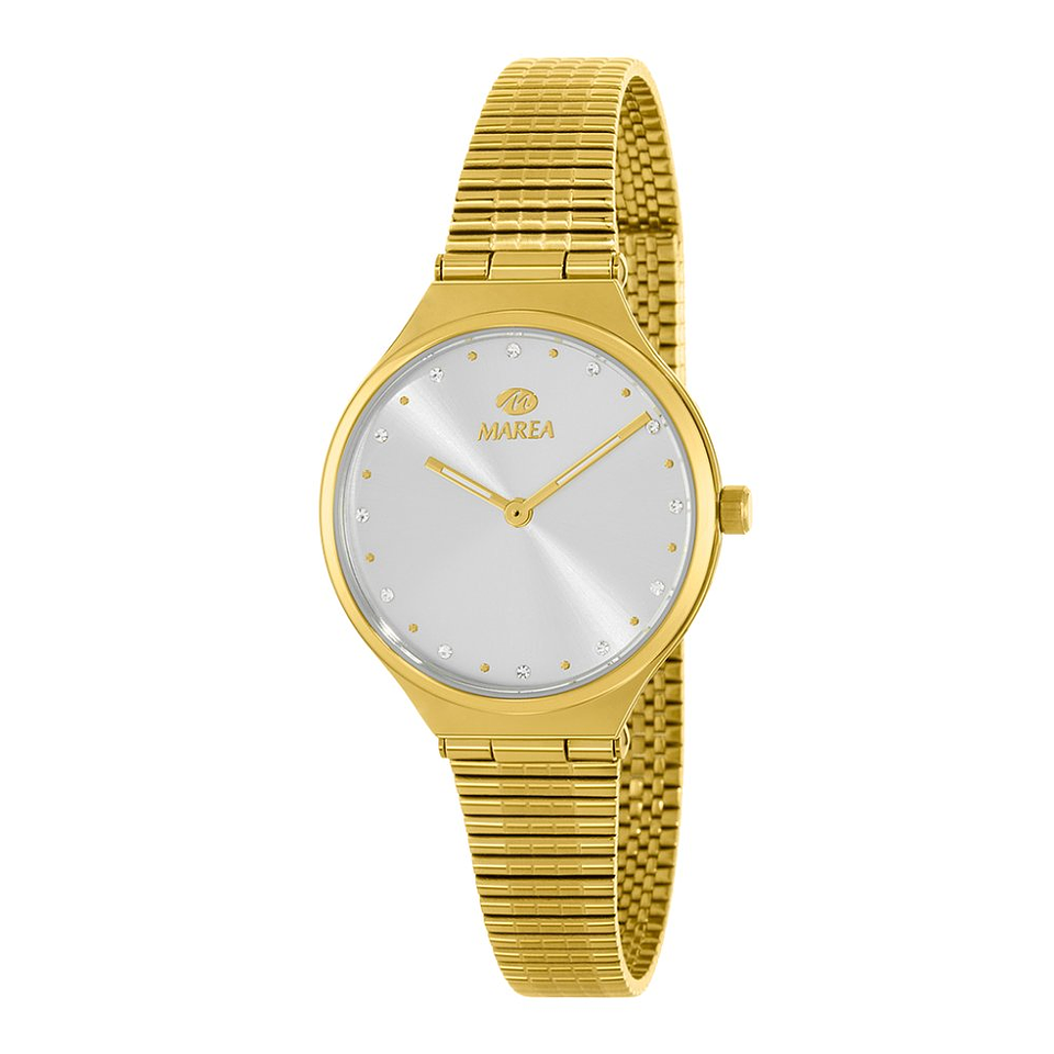 Reloj para mujer acero dorado  1