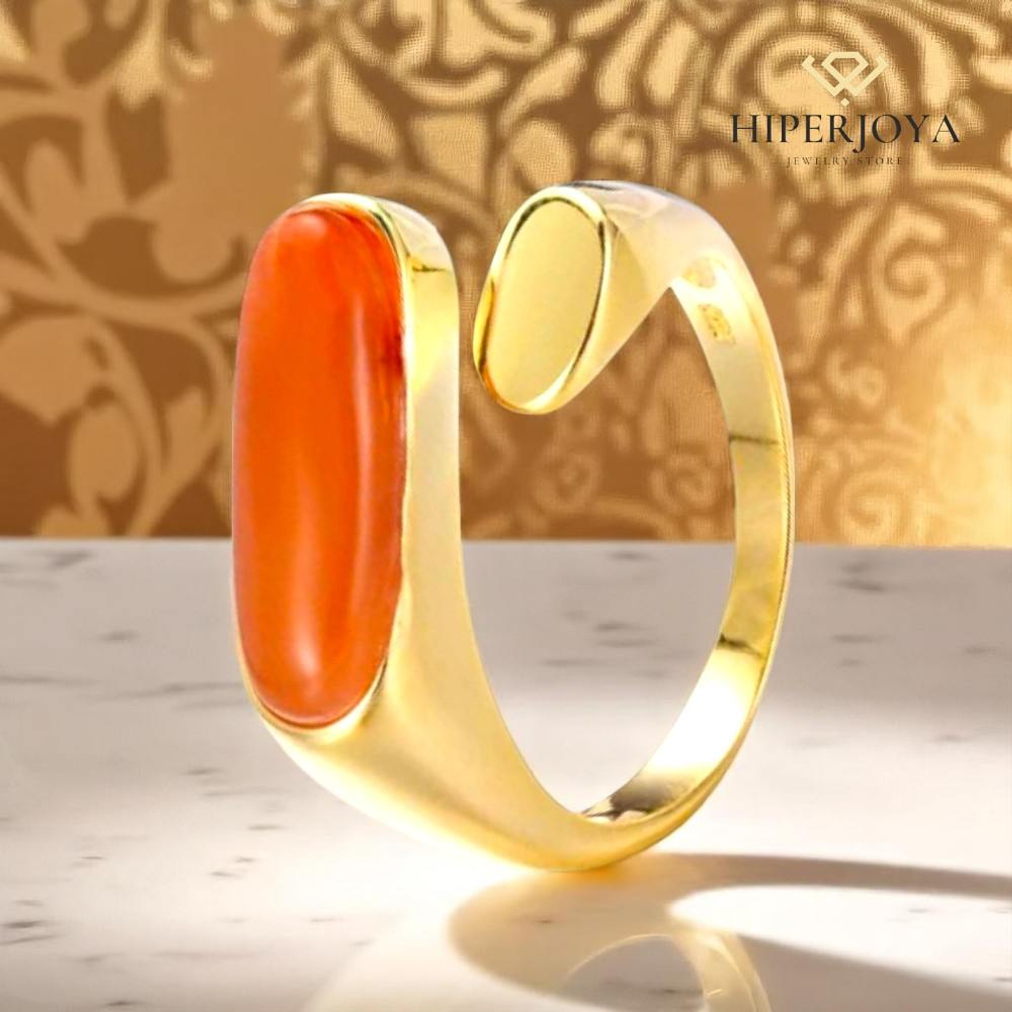 Anillo de piedra aventurina  2