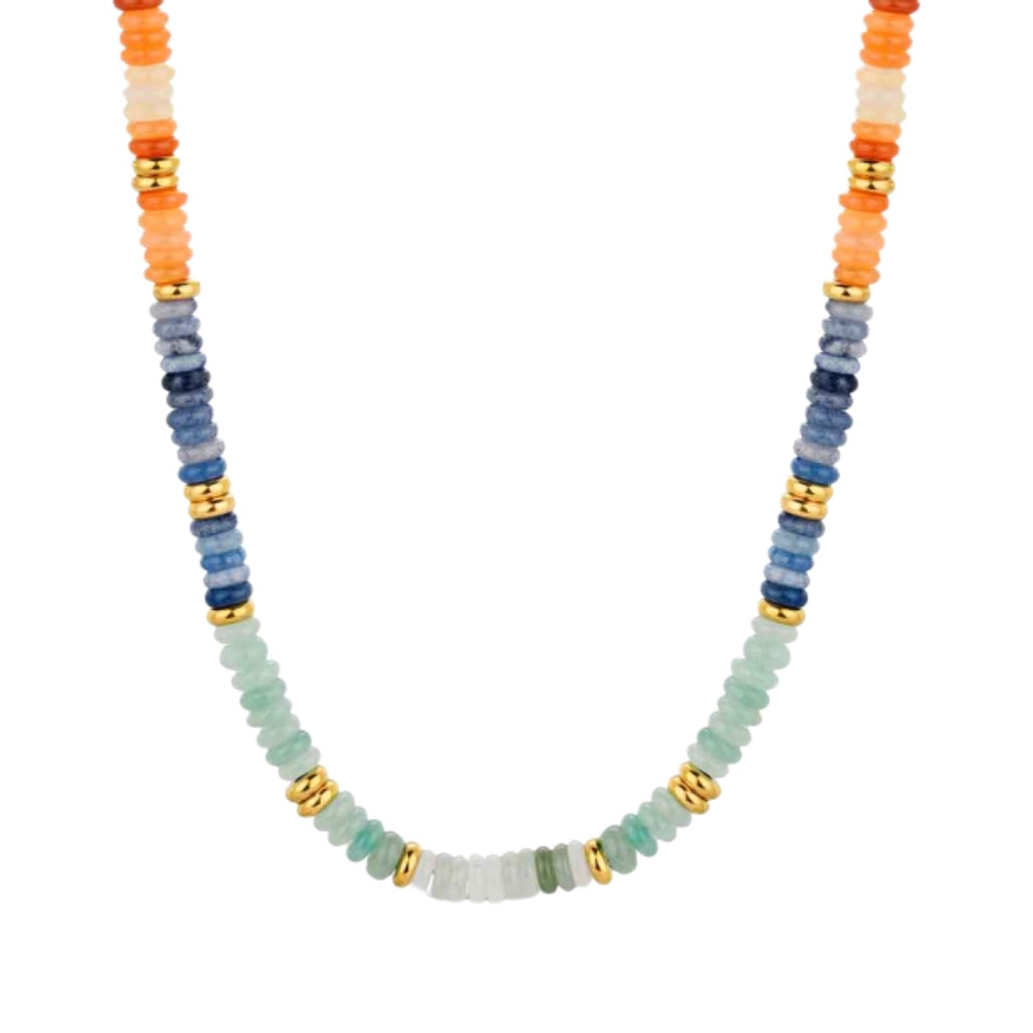 Collar de piedras semipreciosas  1