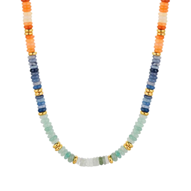 Collar de piedras semipreciosas  1