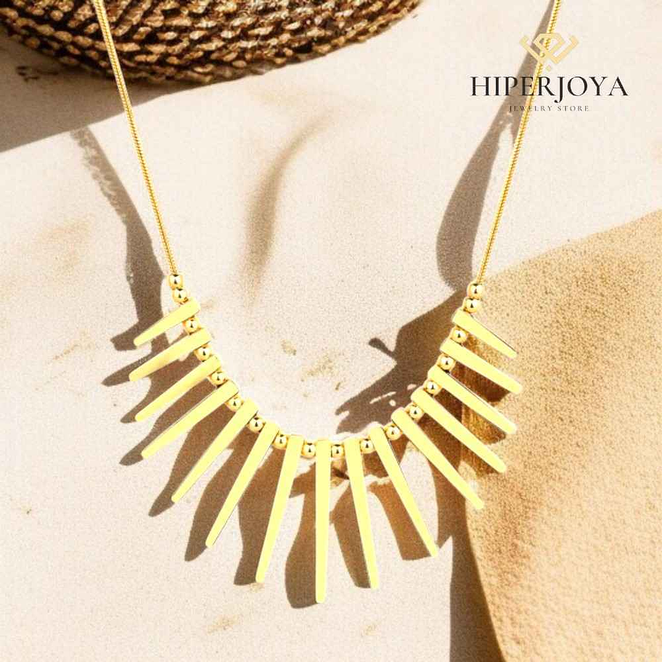 Collar cola de ratón acero  2