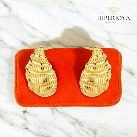 Pendientes de caracola