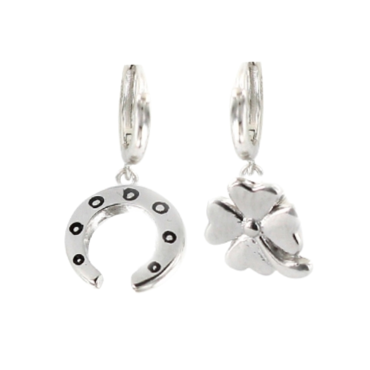 Pendientes de plata para dama  1