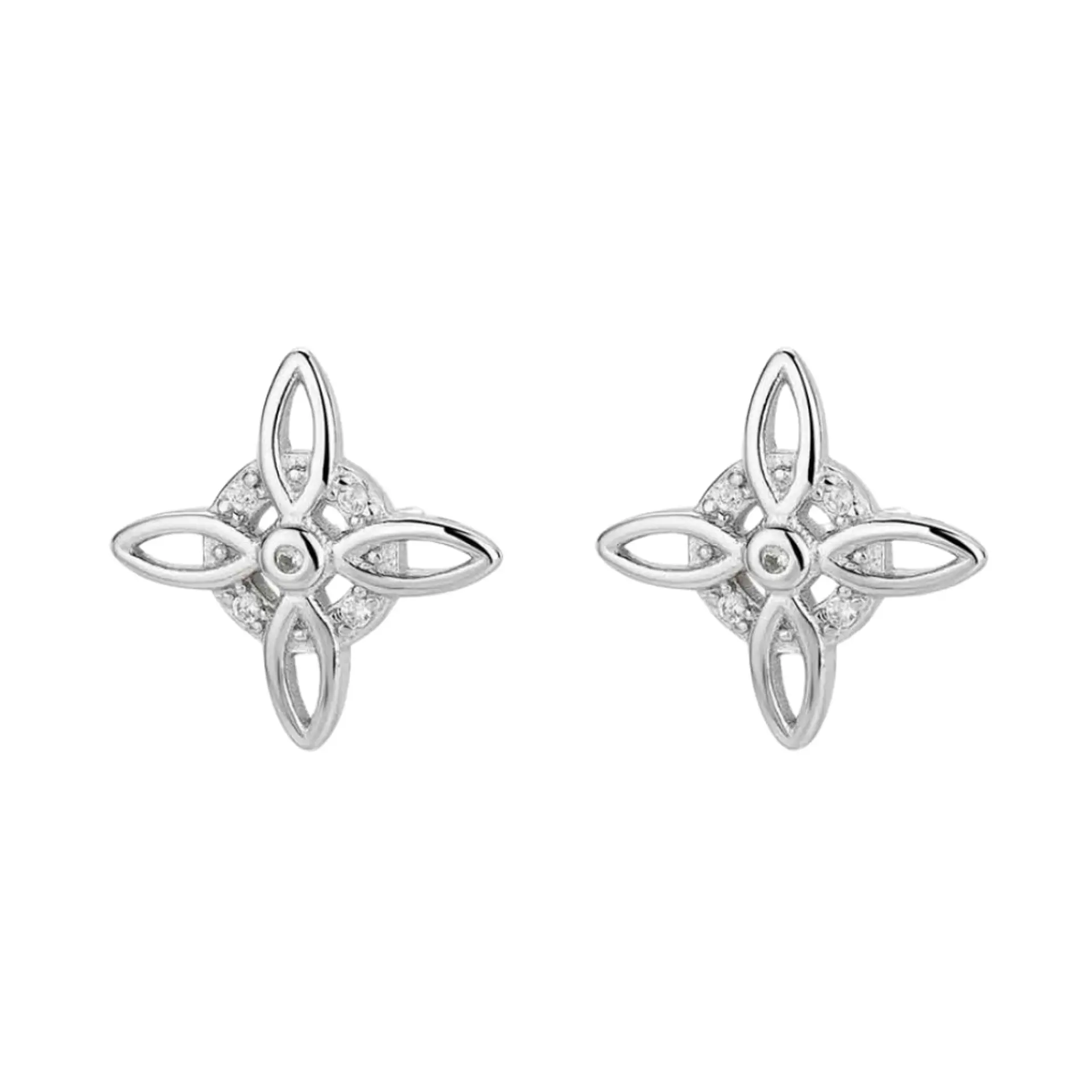 Pendientes nudo de bruja  1