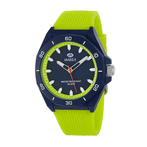 Reloj para hombre de plástico y silicona 