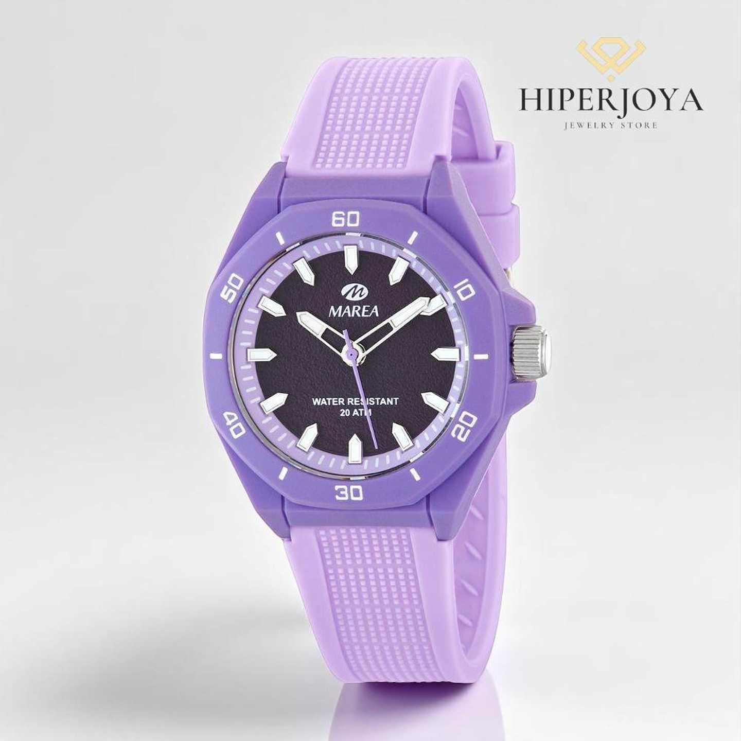 Reloj con movimiento japonés tres agujas 4