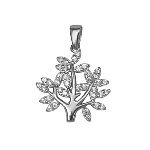 Colgante árbol de la vida plata 