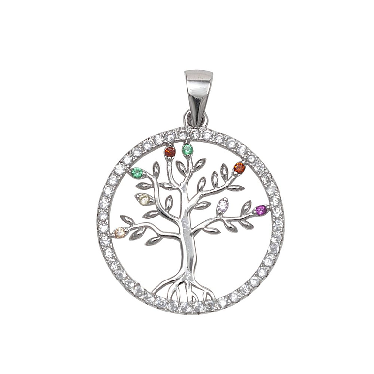 Colgante de plata árbol de la vida  1