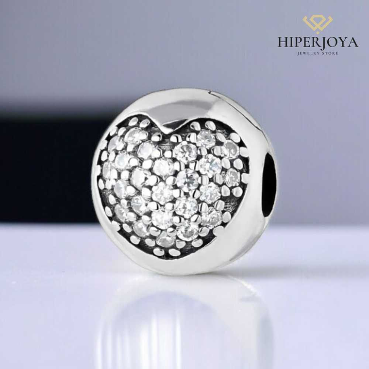 Abalorio plata gris 2