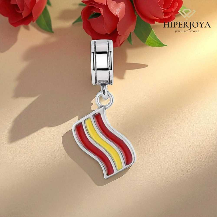 Abalorio España plata 2