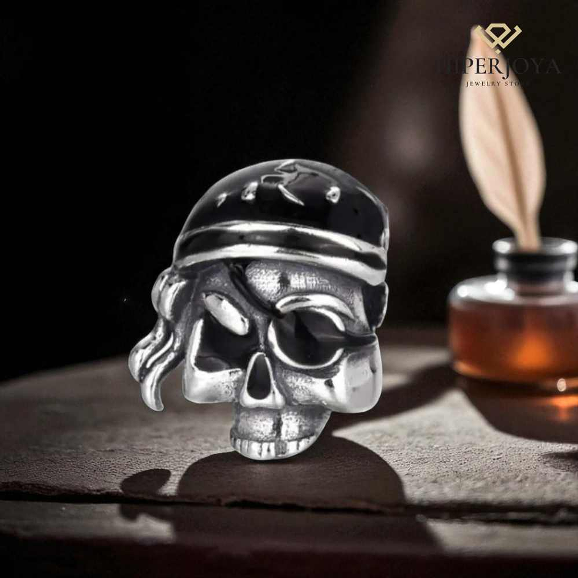 Pirate silver bead 2
