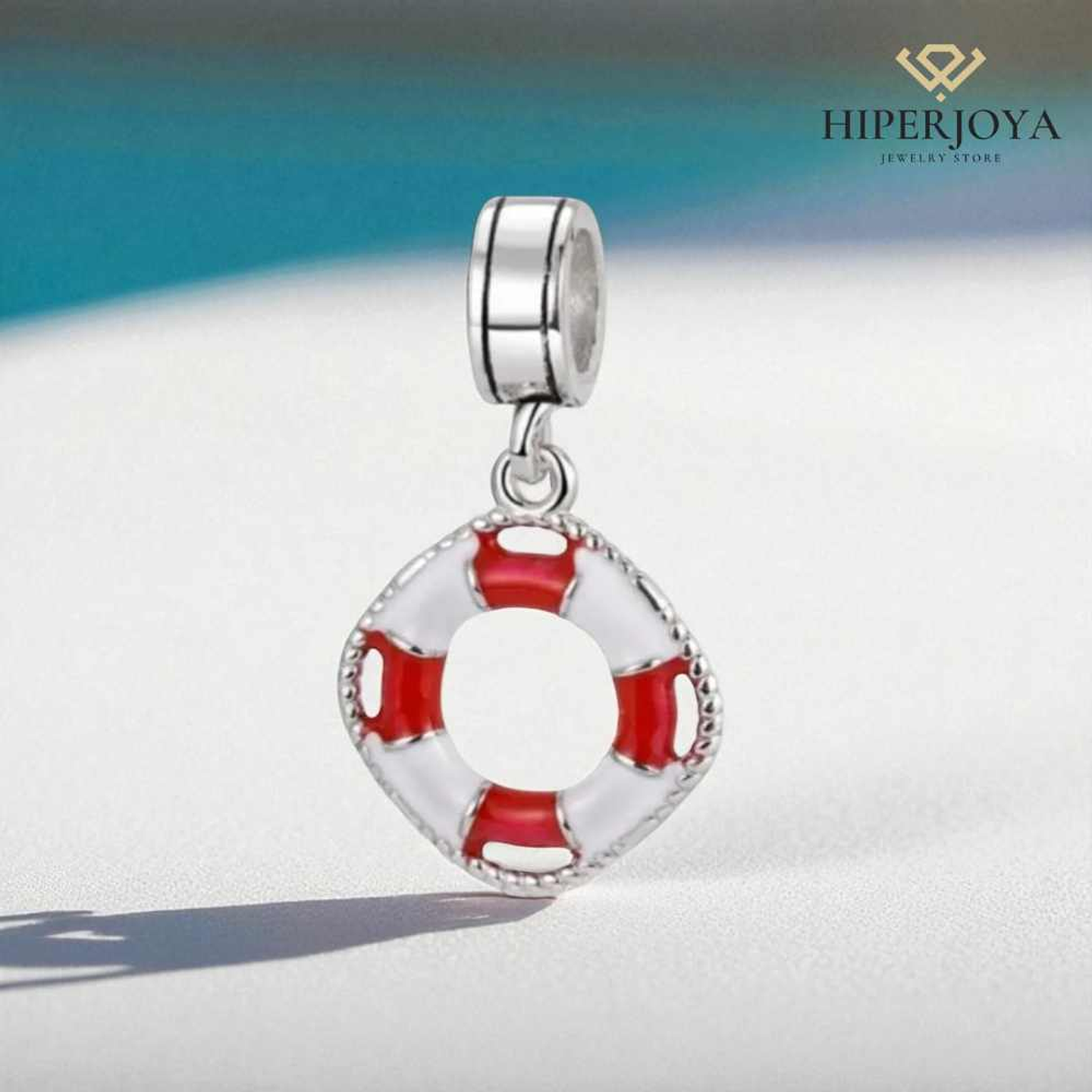 Silver life-saving bead  2