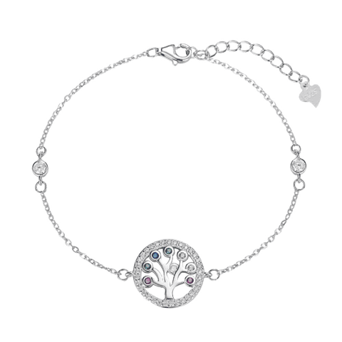 Pulsera árbol de la vida plata 