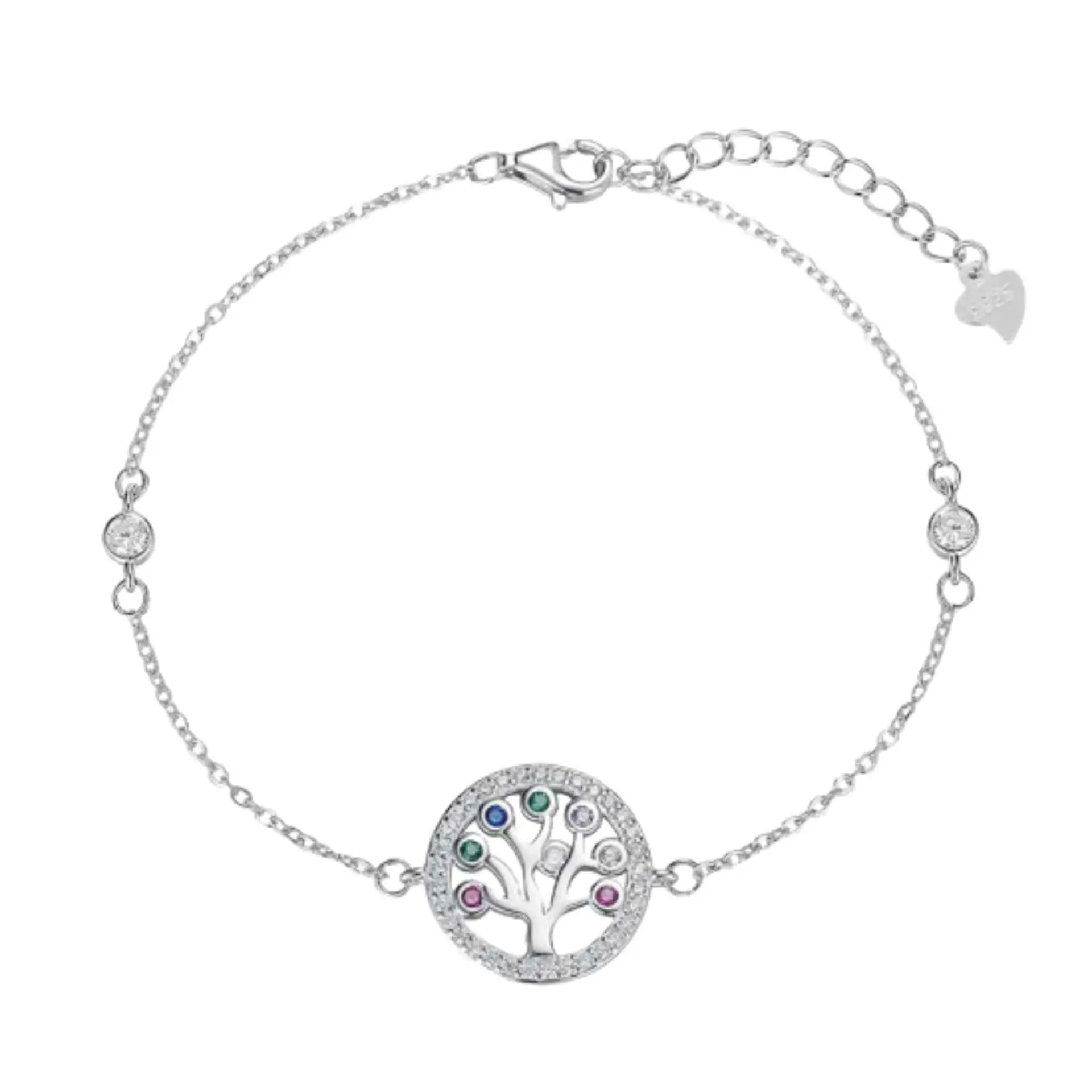 Pulsera árbol de la vida plata  1
