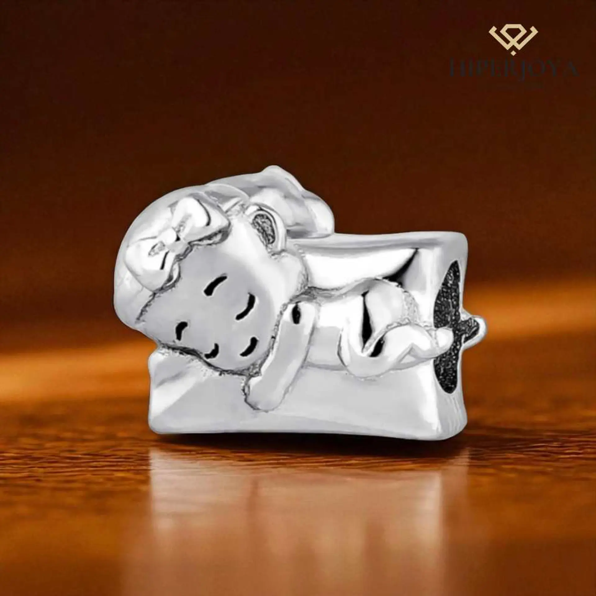 Silver baby bead 2