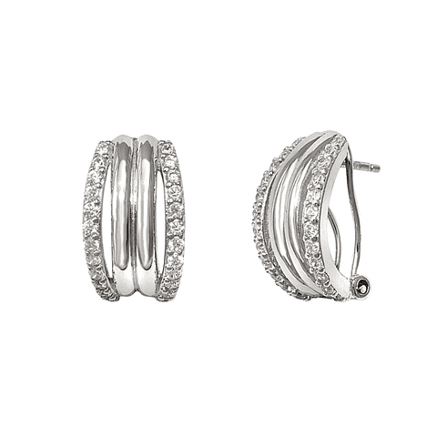 Pendientes plata de ley 