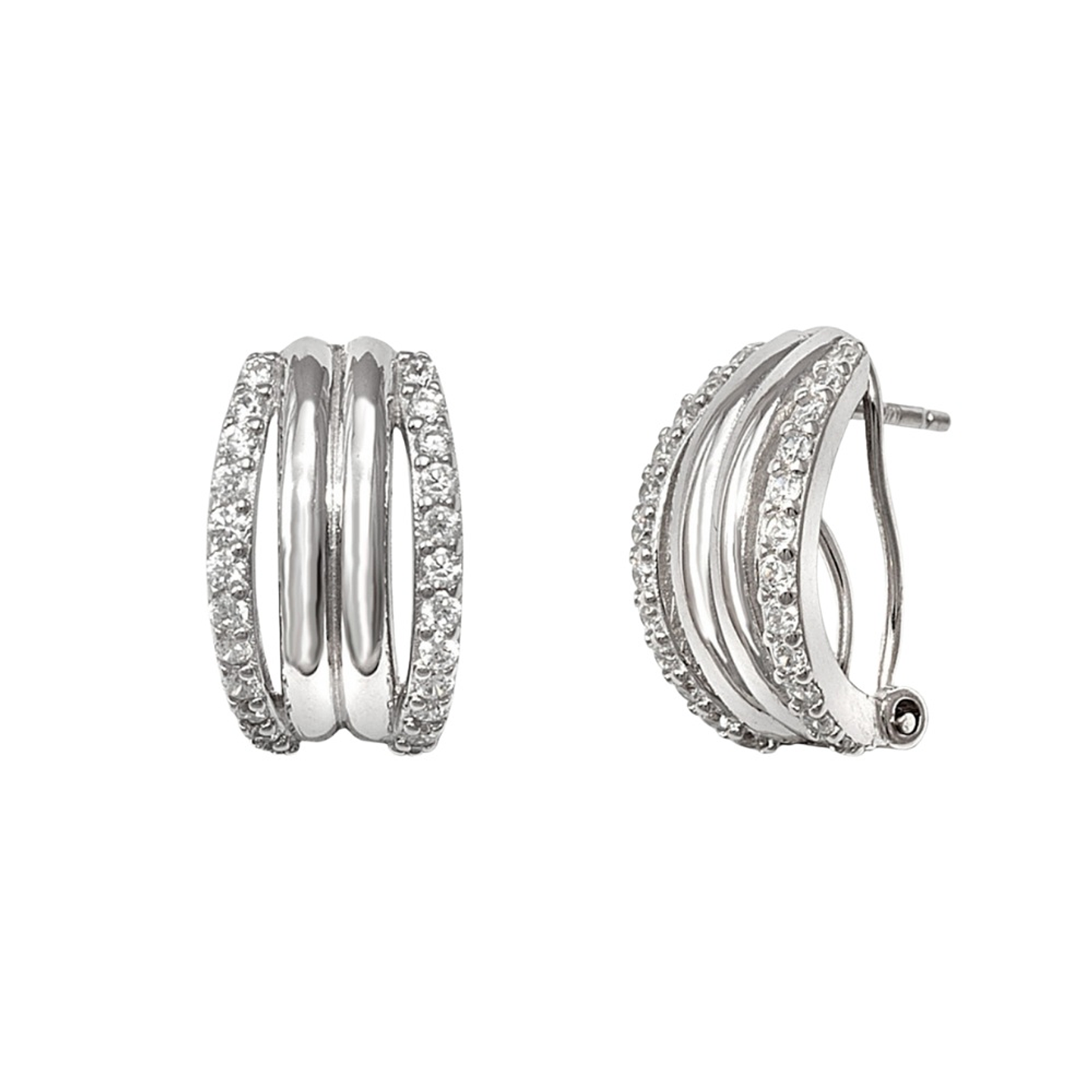 Pendientes plata de ley  1