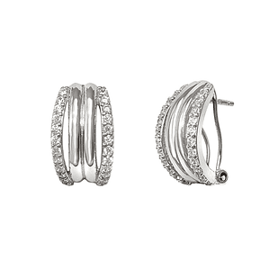 Pendientes plata de ley 