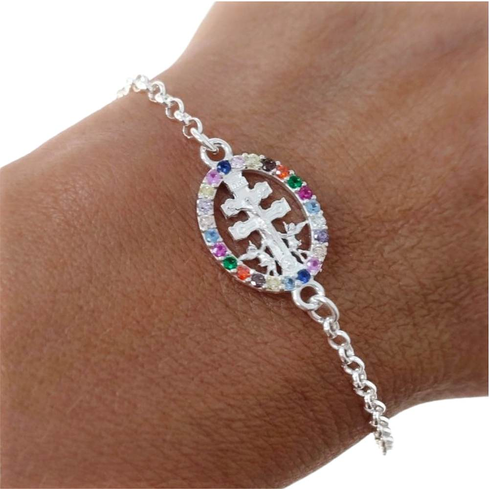 Cruz de Caravaca pulsera  2