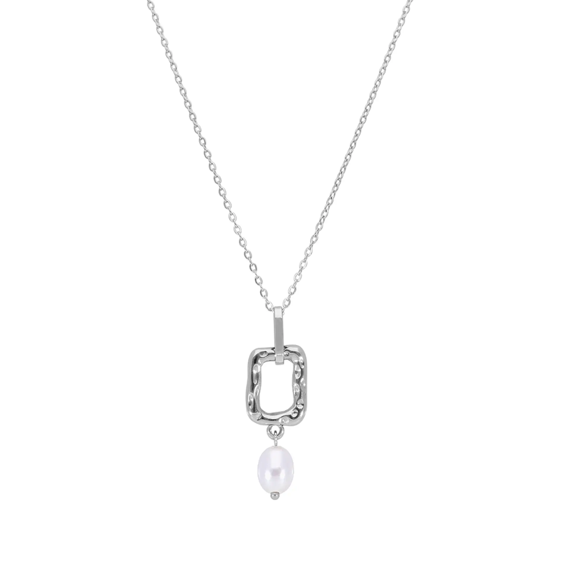 Colgante de acero mujer 1