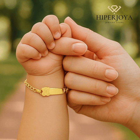 Esclava de oso Oro 18k 