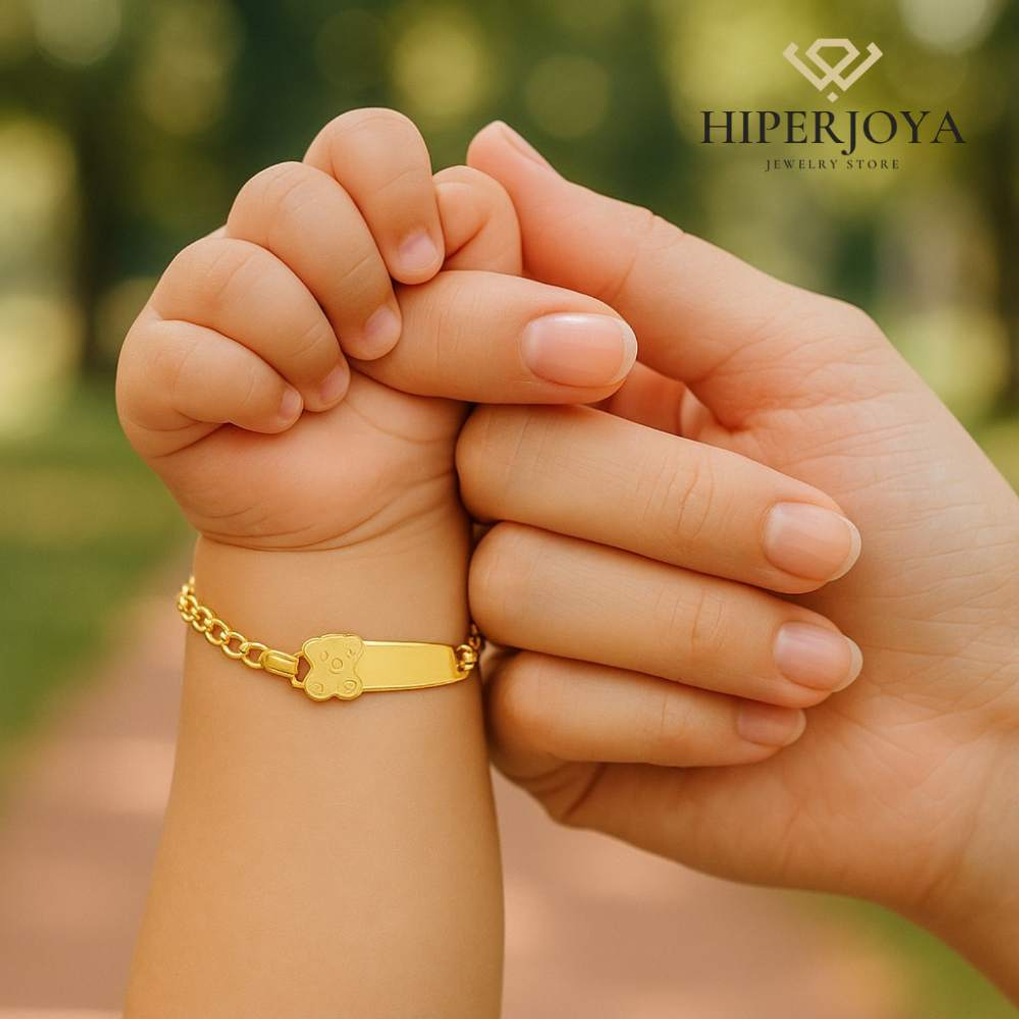 Esclava de oso Oro 18k  2