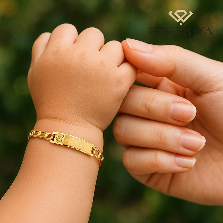 Esclava de Oro 18k bebé  1