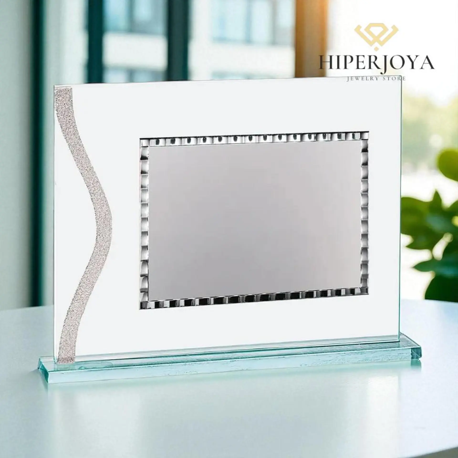 Placa para decorar de cristal 2