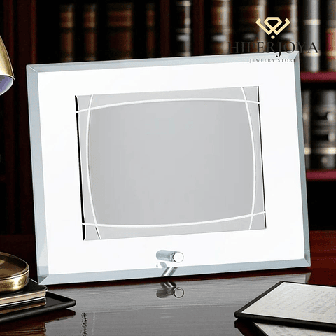 Placa de cristal para homenajes 