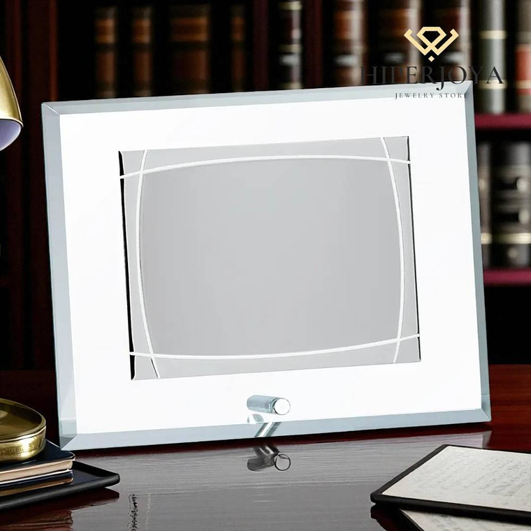 Placa de cristal para homenajes  2