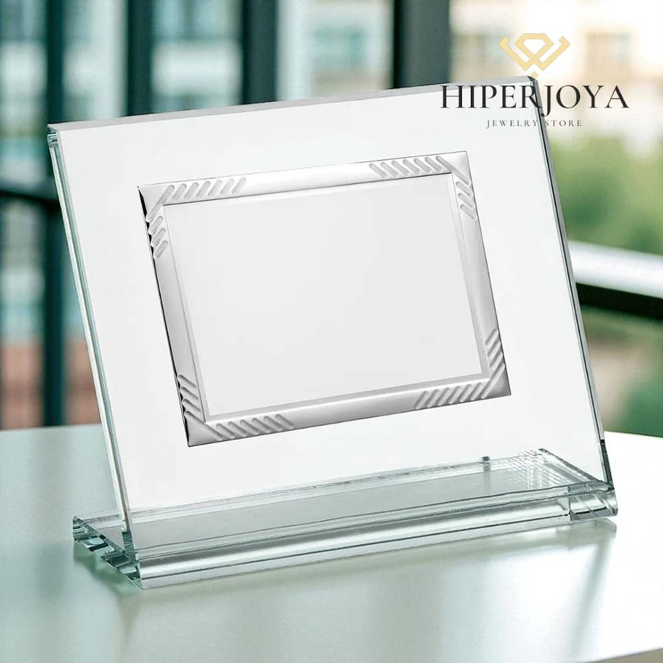 Placa decorativa de cristal 2