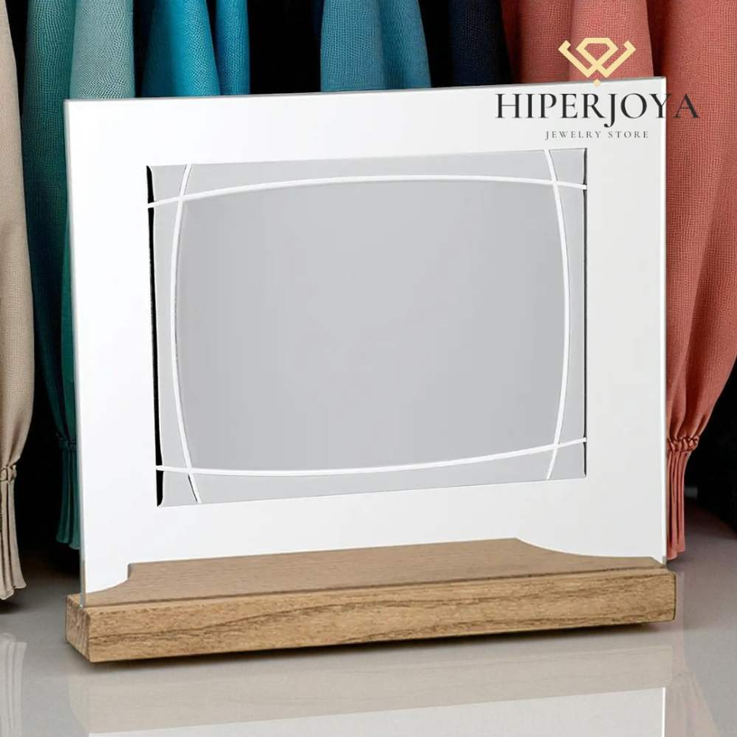 Placa de cristal con chapa de aluminio  2