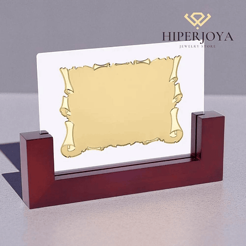 Placas de cristal para personalizar 