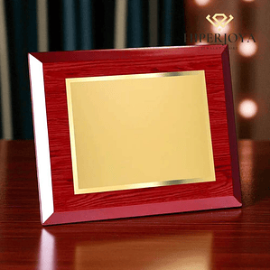 Placa de madera personalizada con frase