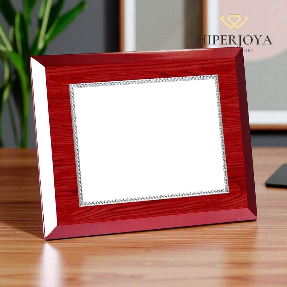 Placa conmemorativa de madera  2