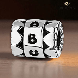 Abalorio abuela plata 