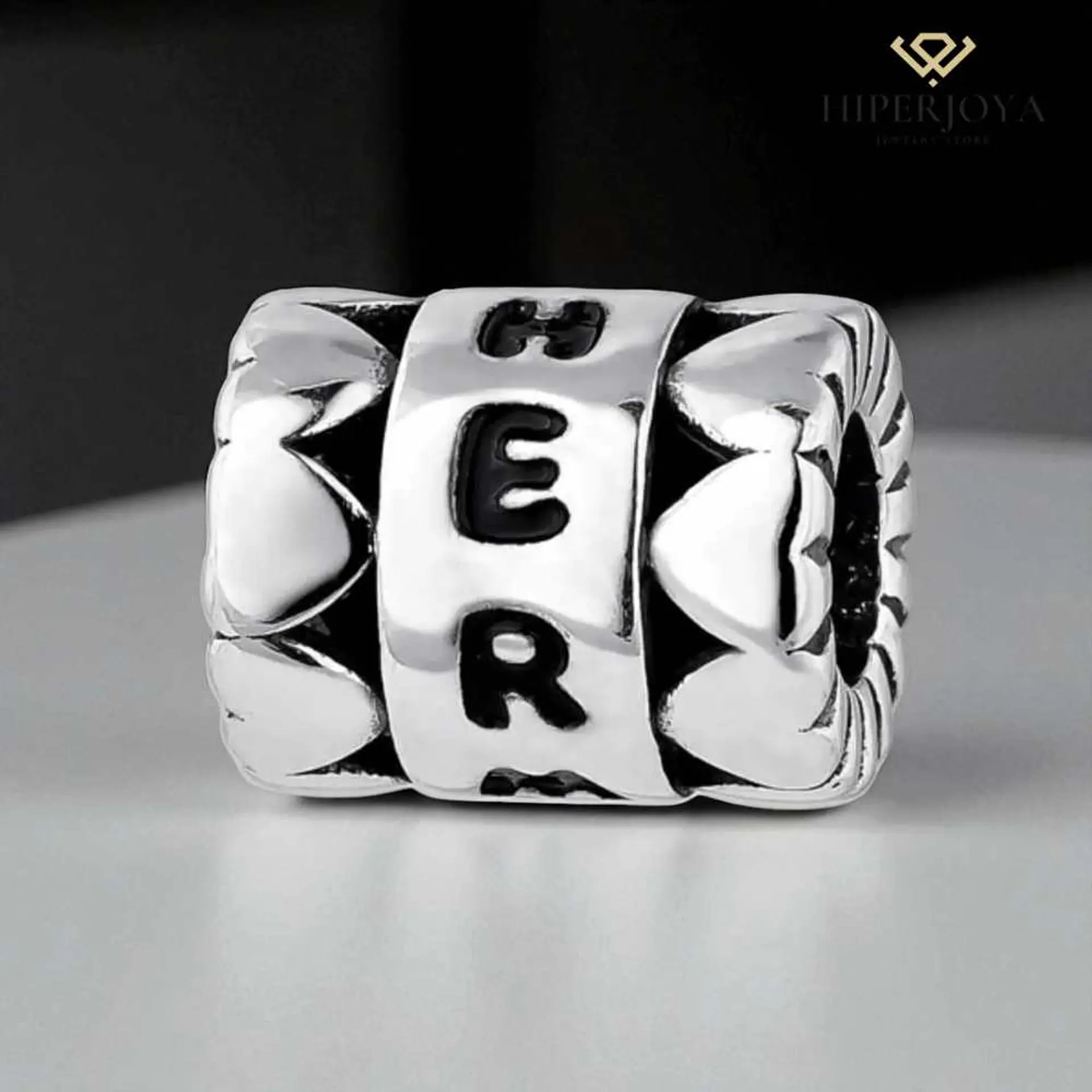 Sister bead silver 2