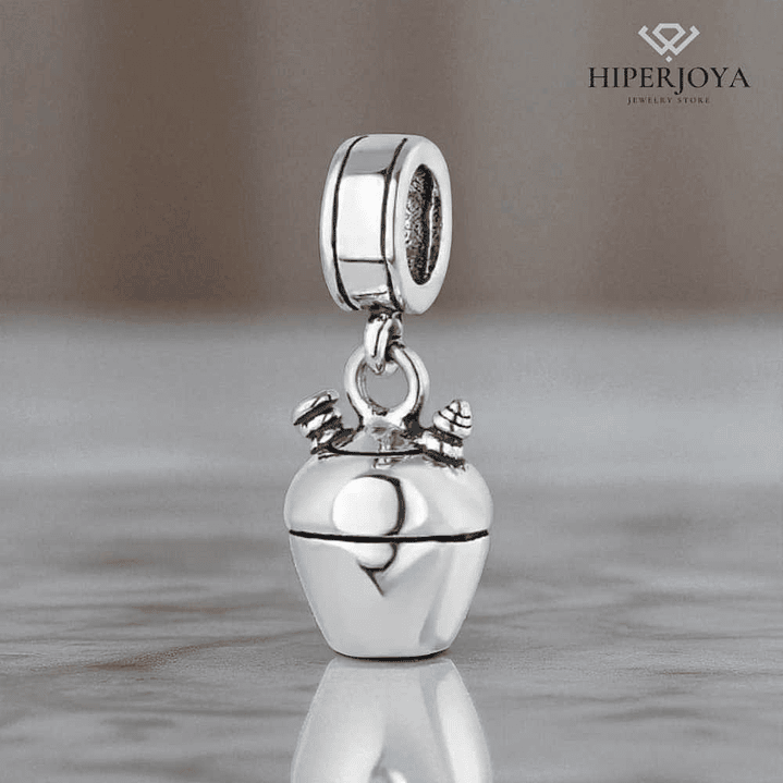 Abalorio bojito plata 2