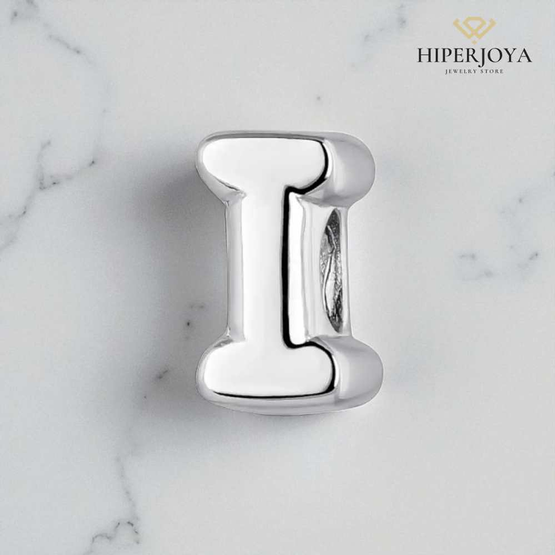 Abalorio inicial I plata 2