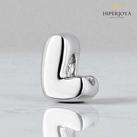 Abalorio inicial L plata