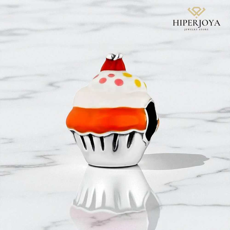 Abalorio muffin plata 2