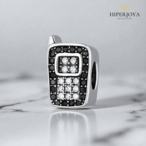 Abalorio movil plata